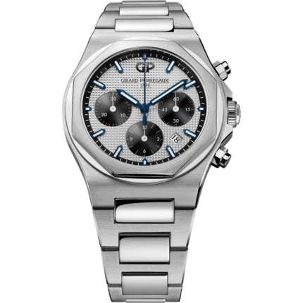 Girard-Perregaux-81020-11-131-11A Laureato 42 Chronograph Stainless Steel / Silver Panda / Bracelet