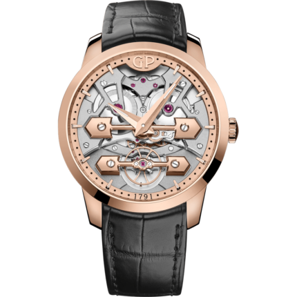 Girard-Perregaux-86000-52-001-BB6A Classic Bridges 45mm Pink Gold / Alligator