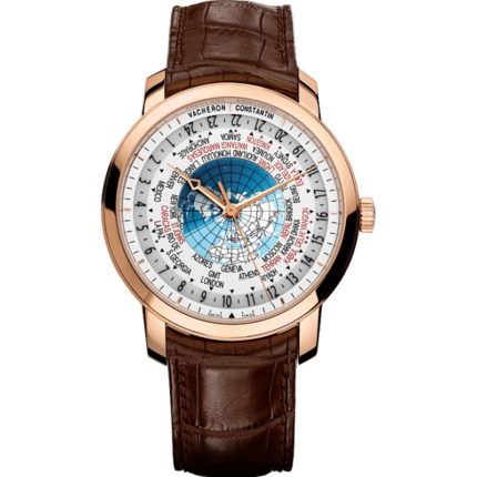 Vacheron Constantin-86060/000R-9640 Traditionnelle World Time Pink Gold