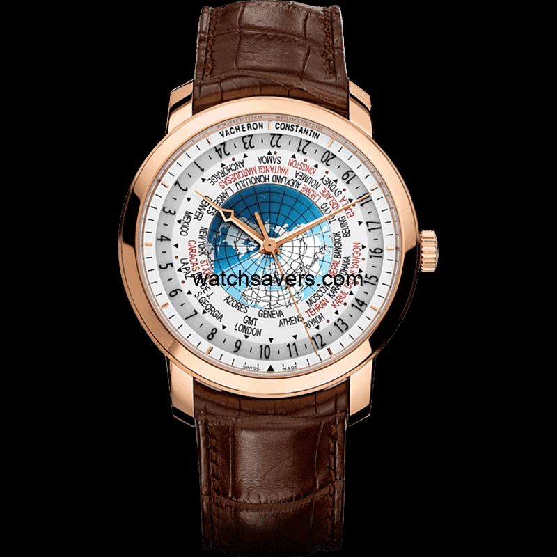 Vacheron Constantin-86060/000R-9640 Traditionnelle World Time Pink Gold