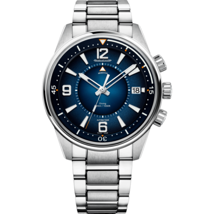Jaeger-LeCoultre-9038180 Polaris Mariner Memovox Stainless Steel / Blue / Bracelet