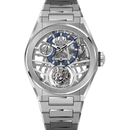 Zenith-95.9000.8812/78.M9000 Defy Zero G Titanium / Skeleton / Bracelet