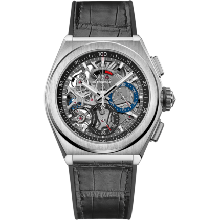 Zenith-95.9000.9004/78.R582 Defy El Primero 21 Titanium / Skeleton / Alligator