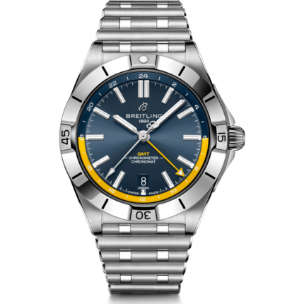 Breitling-A323981A1C1A1 Chronomat 40 GMT Stainless Steel / Blue / China