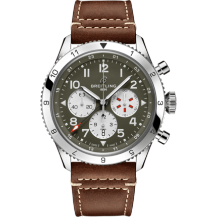 Breitling-AB04452A1L1X1 Super AVI B04 Chronograph GMT 46 Curtiss Warhawk