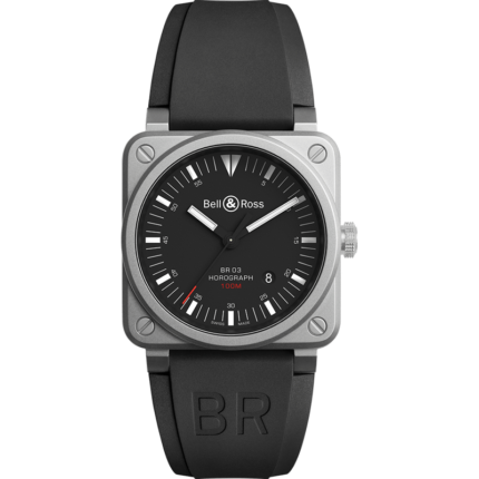 Bell & Ross-BR0392-HOR-BLC/SRB BR 03 92 Horograph