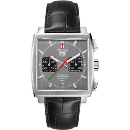 TAG Heuer-CAW211J.FC6476 Monaco Calibre 12 Stainless Steel / Grey / Final Edition