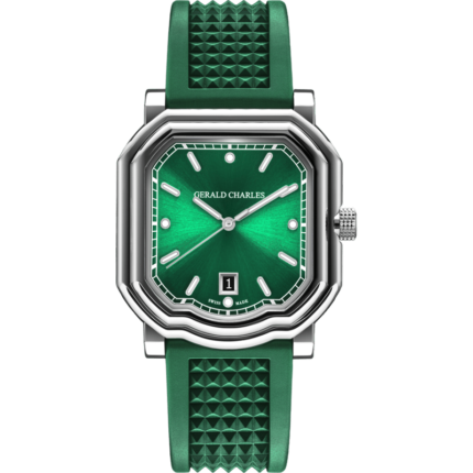 Gerald Charles-GC2.0-A-02 Maestro 2.0 Ultra Thin Stainless Steel / Green