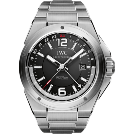 IWC-IW3244-02 Ingenieur Dual Time Black