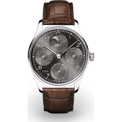 IWC-IW5022-18 Portuguese Perpetual Calendar 5022 White Gold / Ardoise