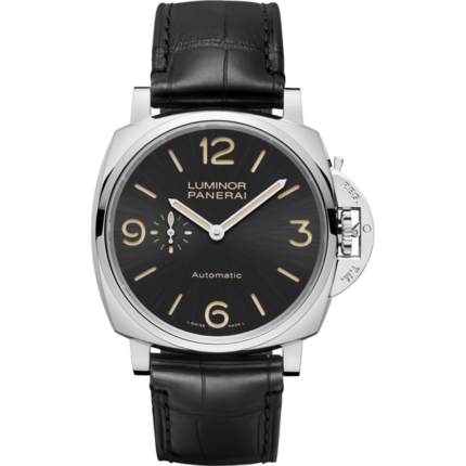 Panerai-PAM00676 Luminor Due 42 3 Days Stainless Steel / Black