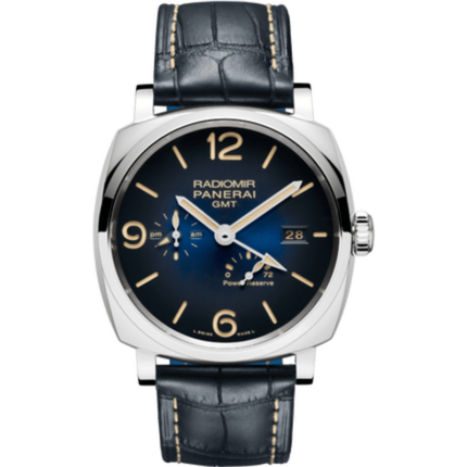 Panerai-PAM00946 Radiomir 1940 GMT Power Reserve Stainless Steel / Blue / Mediterraneo