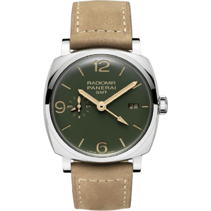 Panerai-PAM00998 Radiomir 1940 45 3 Days GMT Automatic Stainless Steel / Military Green