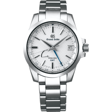 Grand Seiko-SBGE209 Spring Drive GMT Stainless Steel / White / Bracelet