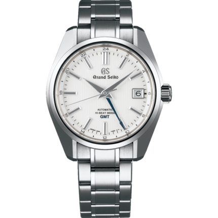 Grand Seiko-SBGJ211 Automatic Hi Beat 36000 GMT Titanium / White / Bracelet