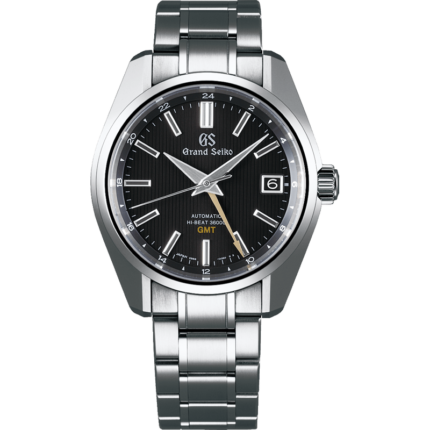 Grand Seiko-SBGJ213 Automatic Hi Beat 36000 GMT Titanium / Black / Bracelet