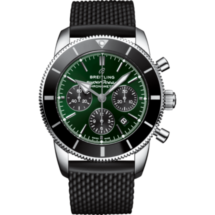 Breitling-UB01622A1L1S1 Superocean Heritage II B01 Chronograph 44 Stainless Steel / Red Gold / Green