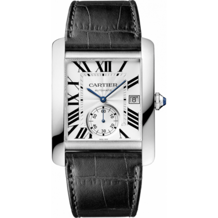 Cartier-W5330003 Tank MC 34.3 Stainless Steel / Silver