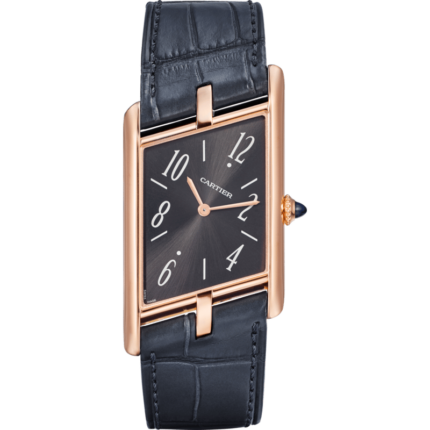 Cartier-WGTA0043 Tank Asymétrique Rose Gold / Grey