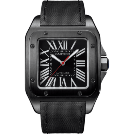 Cartier-WSSA0006 Santos 100 41.3 Carbon