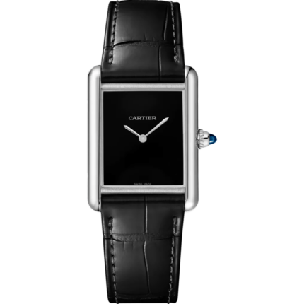 Cartier-WSTA0072 Tank Must Large Quartz Stainless Steel / Silver