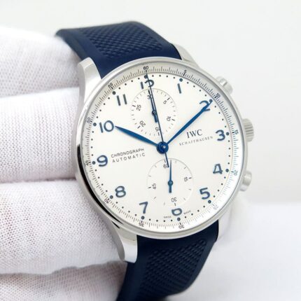 IWC - IW3714-17 Portuguese Chrono-Automatic Stainless Steel / Silver