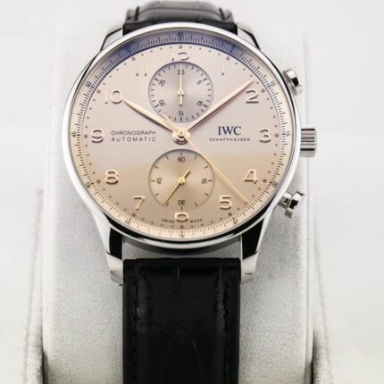 IWC - IW3716-24 Portugieser Chronograph Stainless Steel / Dune