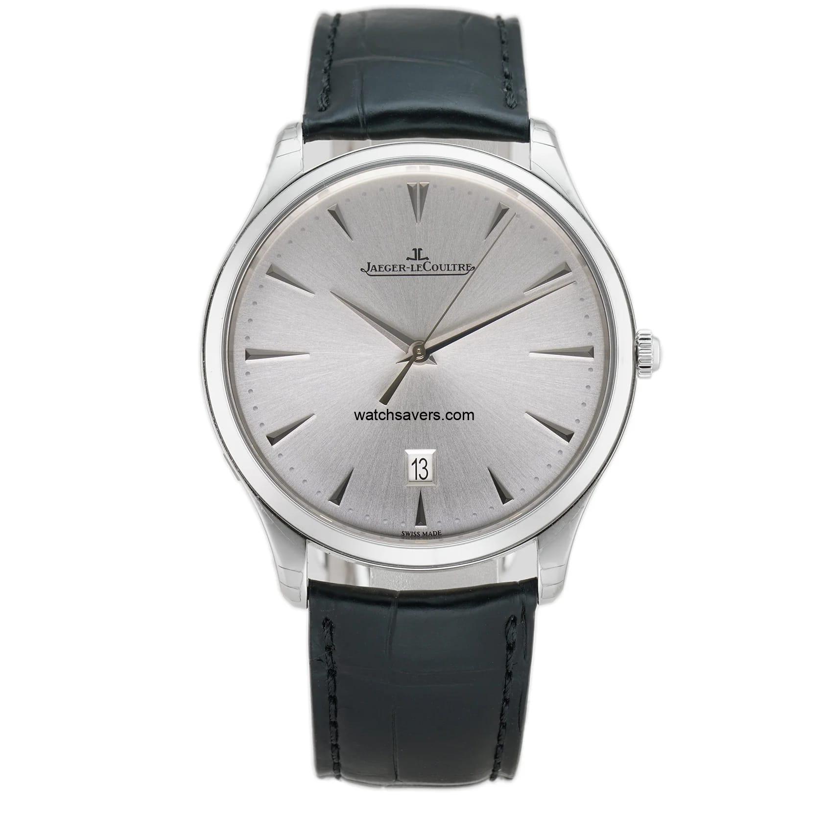 2a68159e-b72d-4476-8f1c-472d80c5bb67.jpg Jaeger LeCoultre Watch Ultra Thin Moon 34 Stainless Steel Silver