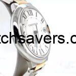 Cartier - W2BB0022 Ballon Blue de Cartier 42 Automatic Stainless Steel / Yellow Gold / Silver / Bracelet