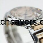 Cartier - W6920033 Ballon Blue de Cartier 36 Automatic Stainless Steel / Pink Gold / Mother of Pearl / Bracelet Side View