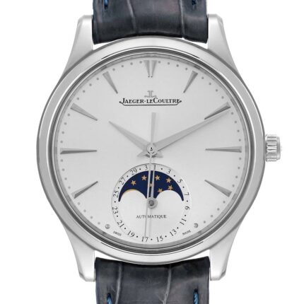 Jaeger LeCoultre Watch Ultra Thin Moon 34 Stainless Steel Silver