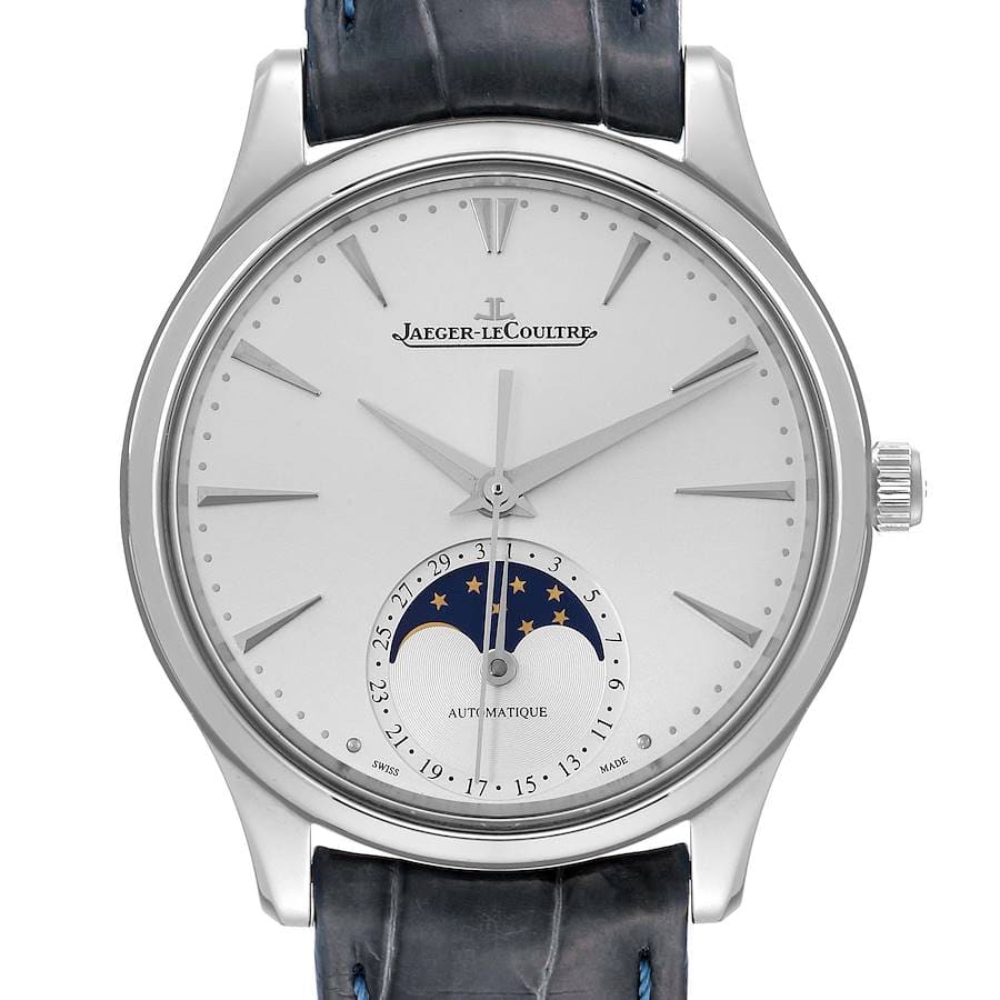 a2ef7a98-1802-4cb1-a76f-5e843399c3b3.jpg Jaeger LeCoultre Watch Ultra Thin Moon 34 Stainless Steel Silver