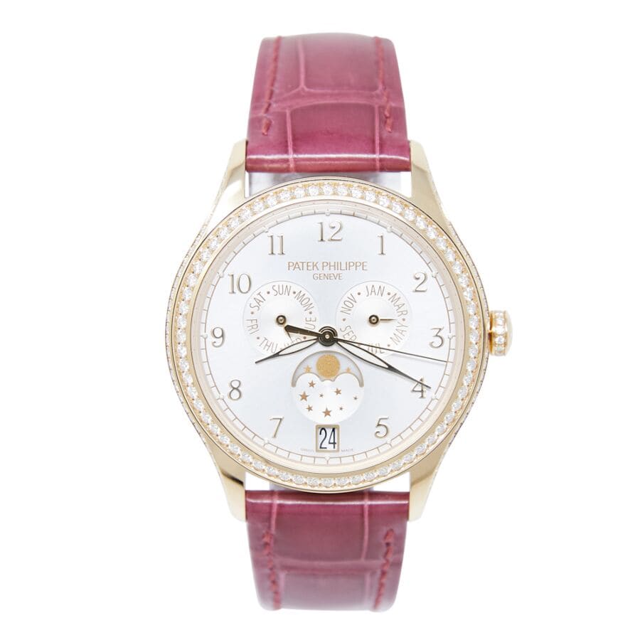 cd9ae4f5-5691-4dbf-9262-b8e69f009c58.jpg Patek Philippe Annual Calendar Watch Rose Gold & Silver