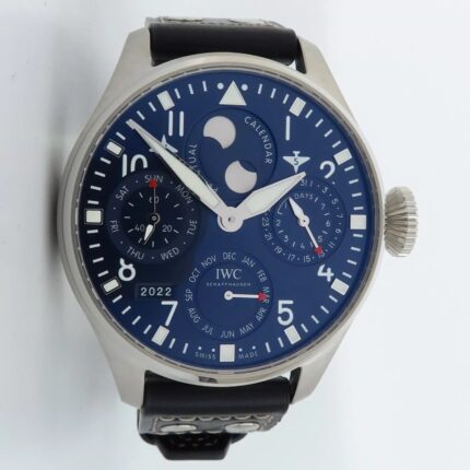 IWC - IW5036-05 Big Pilot's Watch Perpetual Calendar Stainless Steel / Blue