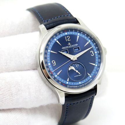 Jaeger-LeCoultre - 4148480 Master Control Calendar Stainless Steel / Blue