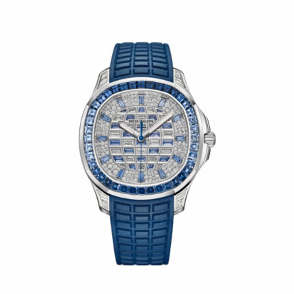 Patek Philippe - 5268/461G-001 Aquanaut Luce Self-Winding White Gold - Sapphire / Checkerboard