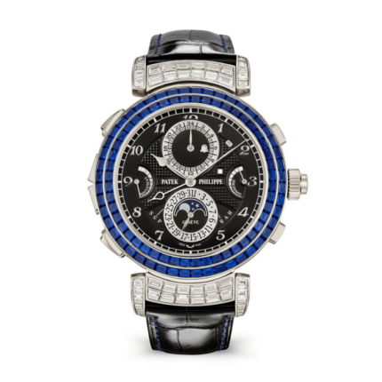 Patek Philippe - 6300/401G-001 Grandmaster Chime 6300 White Gold - Sapphire / Black