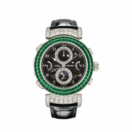 Patek Philippe - 6300/403G-001 Grandmaster Chime 6300 White Gold - Emerald / Black