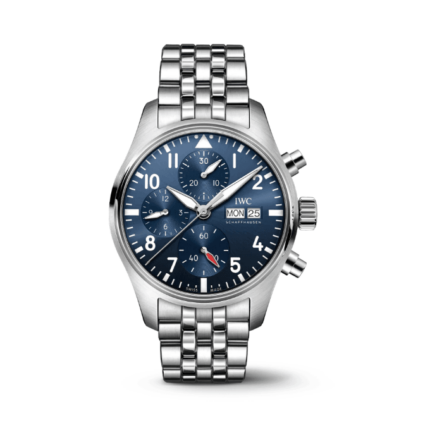 IWC - IW3881-02 Pilot's Watch Chronograph 41 Stainless Steel / Blue / Bracelet
