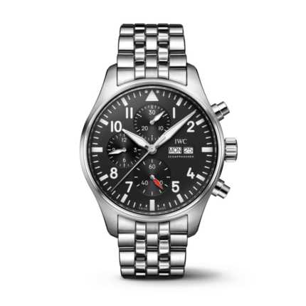 IWC - IW3780-02 Pilot's Watch Chronograph Stainless Steel / Black