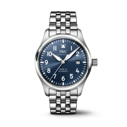 IWC - IW3282-04 Pilot's Watch Mark XX Stainless Steel / Blue / Bracelet