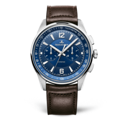 Jaeger-LeCoultre - 9028480 Polaris Chronograph Stainless Steel / Blue / Calf