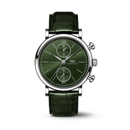 IWC - IW3914-05 Portofino Chronograph 39 Stainless Steel / Green