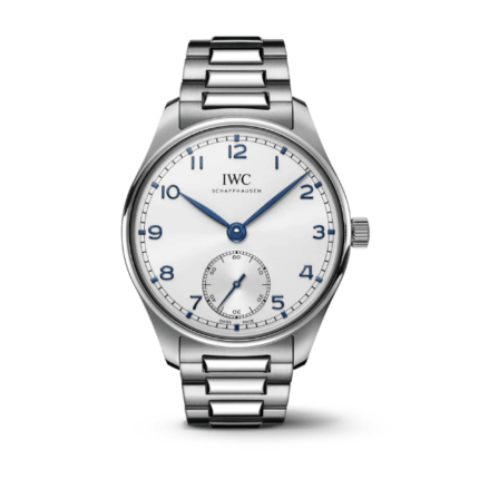 IWC - IW3583-12 Portugieser Automatic 40 Stainless Steel / Silver - Blue / Bracelet