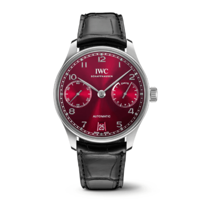 IWC - IW5007-14 Portugieser Automatic 5007 Stainless Steel / Burgundy