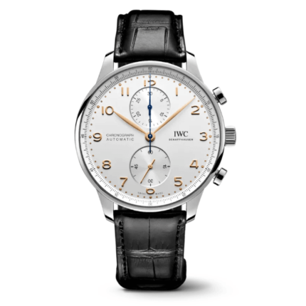 IWC - IW3716-04 Portugieser Chronograph Stainless Steel / Silver - Rose