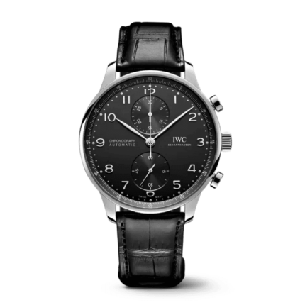 IWC - IW3716-09 Portugieser Chronograph Stainless Steel / Black