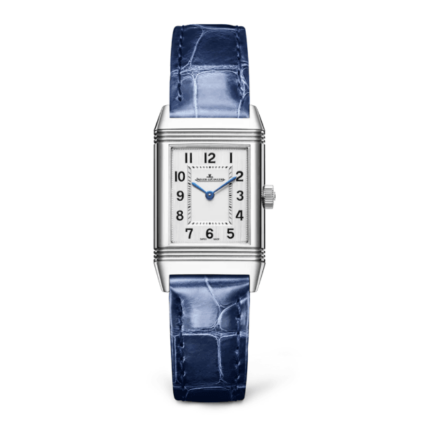 Jaeger-LeCoultre - 2618540 Reverso Classic Small Quartz Stainless Steel / Silver / Alligator