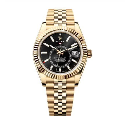 Rolex - 336938-0005 Sky-Dweller Yellow Gold / Black / Jubilee