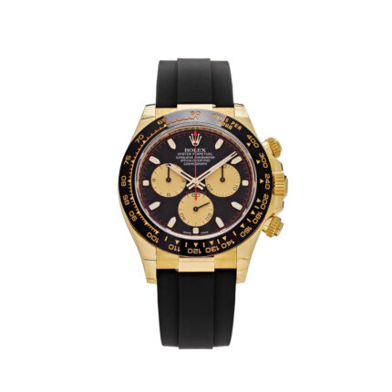 Rolex - 126518LN-0004 Cosmograph Daytona Yellow Gold - Cerachrom / Black - Champagne / Oysterflex